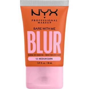 Nyx Professional MAKEUP Foundation Bare With Me Blur Tint 12 Medium Dark, 30 мл