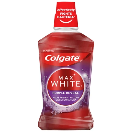 Colgate Max White Purple Reveal, ополаскиватель для полости рта, 500 мл: цены и характеристики
