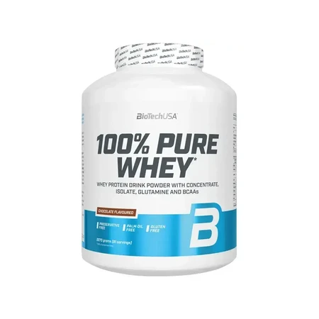 100% Pure Whey Biotech USA Chocolate 100% Pure Whey Biotech USA Chocolate, 2270 г: ціни та характеристики
