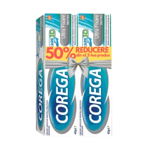 Упаковка Neutro Corega крем адгезивный для зубных протезов, 40 г + скидка 50% на второй товар, гск