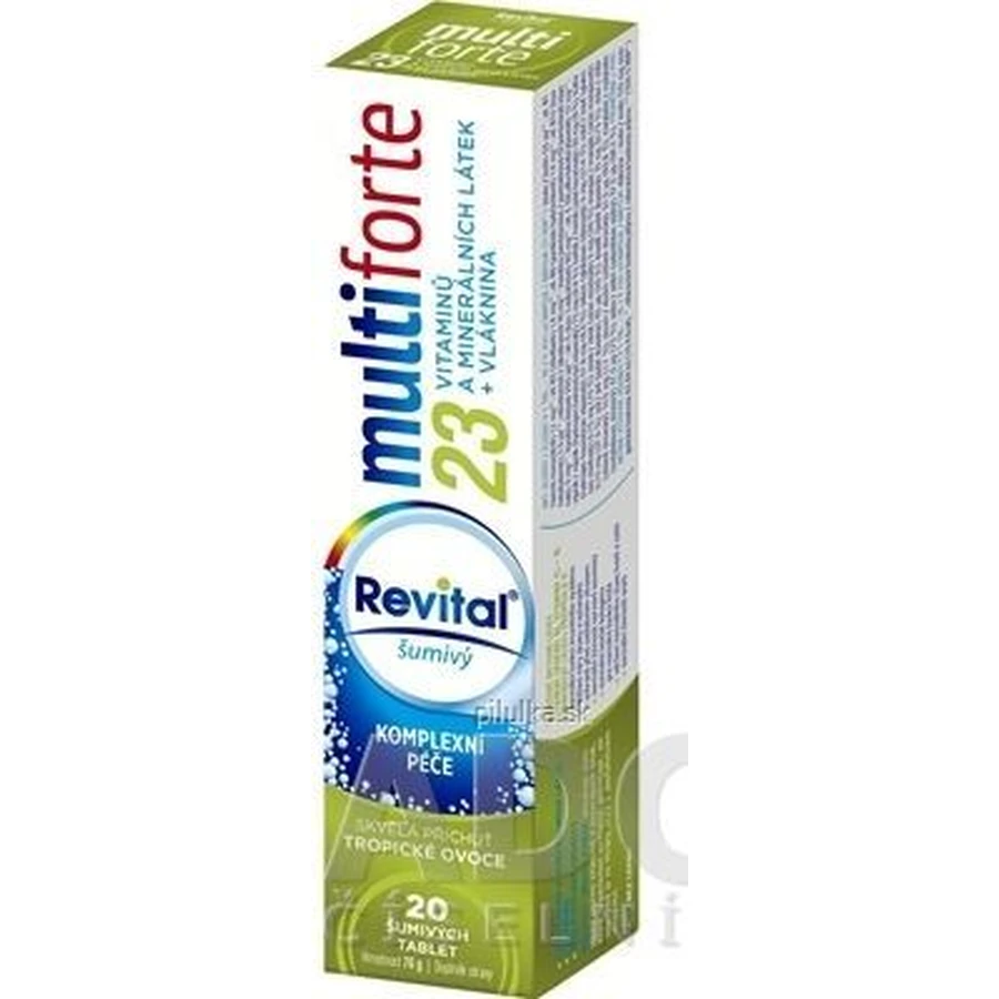 Revital Multi Forte со вкусом тропических фруктов 20 таблеток для мытья: цены и характеристики
