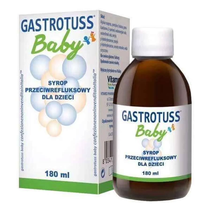 Сироп Gastrotuss Baby, 180 мл: цены и характеристики