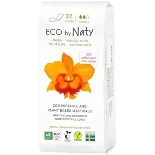 Жіночі гігієнічні серветки Eco by Naty ECO звичайні 32 шт.