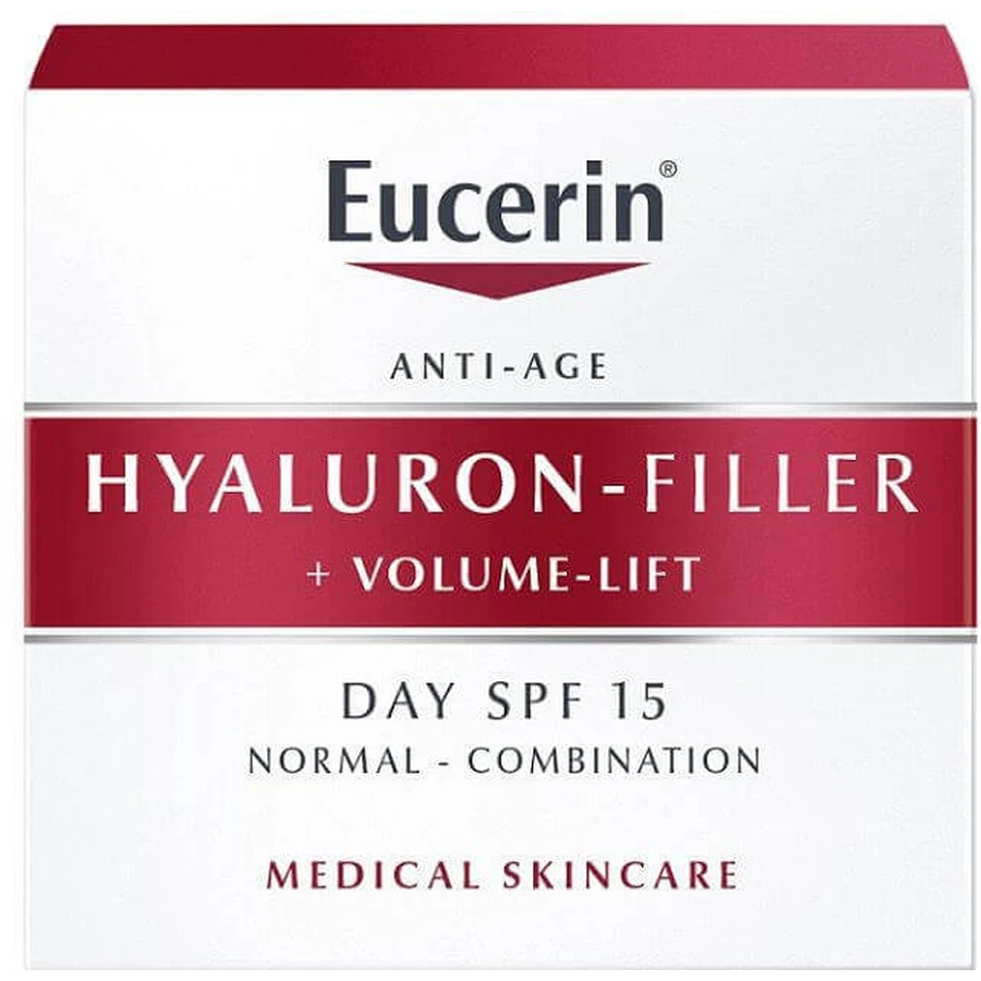 Eucerin HYALURON-FILLER+Volume-Lift Антивозрастной дневной крем для нормальной кожи 50 мл: цены и характеристики