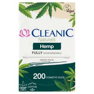 Cleanic Naturals Конопляные гигиенические палочки, 200 шт.