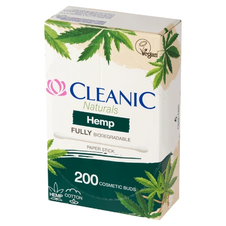 Cleanic Naturals Конопляные гигиенические палочки, 200 шт.: цены и характеристики