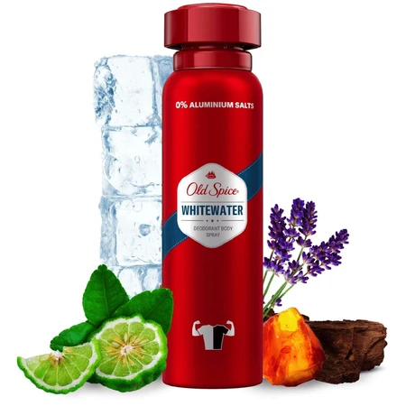 Дезодорант Old Spice WhiteWater Deo Спрей зі свіжим ароматом 150 мл: ціни та характеристики
