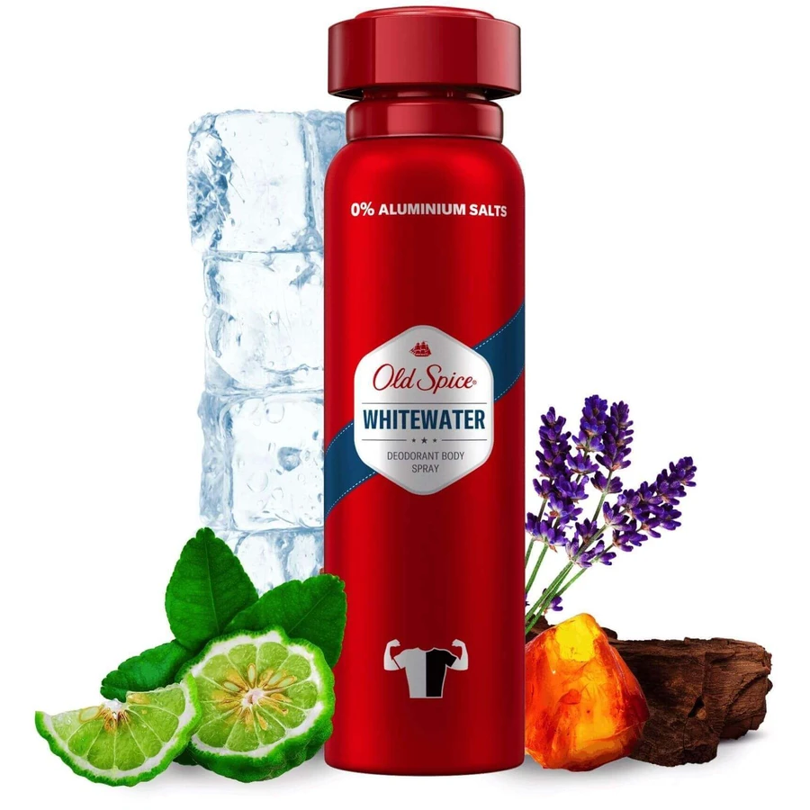 Дезодорант Old Spice WhiteWater Deo Спрей зі свіжим ароматом 150 мл: ціни та характеристики