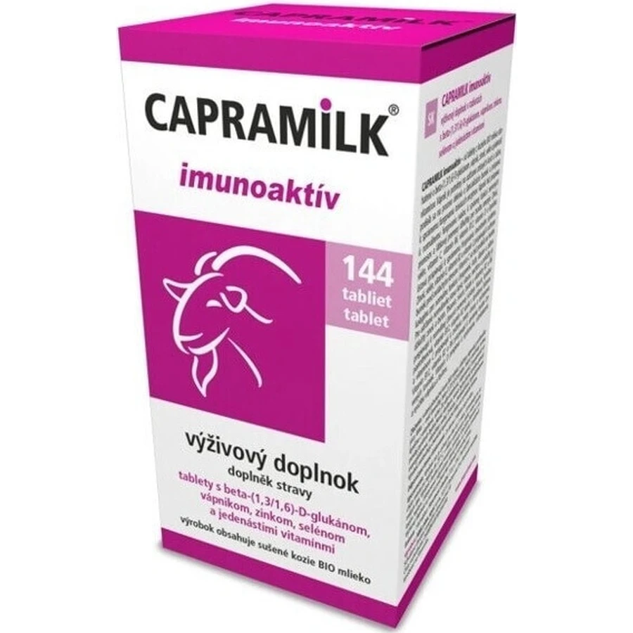 КАПРАМИЛК® иммуноактивный 1×144 шт, пищевая добавка: цены и характеристики
