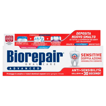 Biorepair Advanced Sensitive, зубная паста без фтора, 75 мл: цены и характеристики