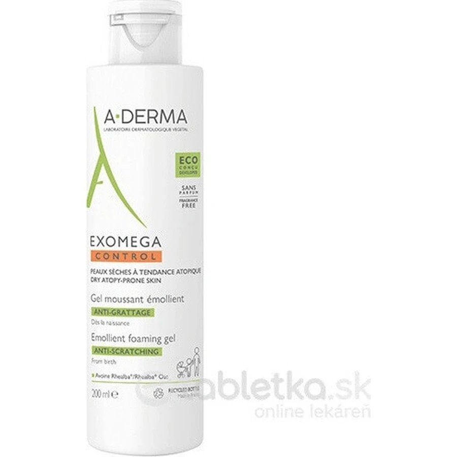 Exomega CONTROL Handling Foaming Gel 200 мл 1×200 мл, гель для сухой кожи: цены и характеристики