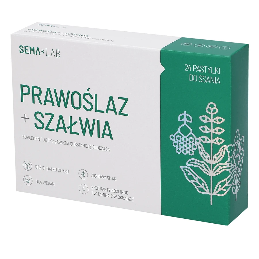 SEMA Lab Prawolaz + Shavia, 24 пастилки В УПАКОВКЕ: цены и характеристики