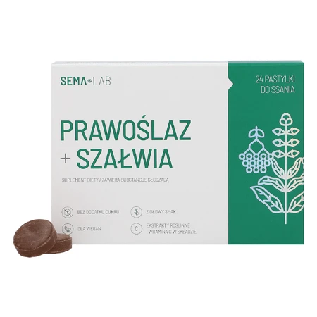 SEMA Lab Prawolaz + Shavia, 24 пастилки В УПАКОВКЕ: цены и характеристики