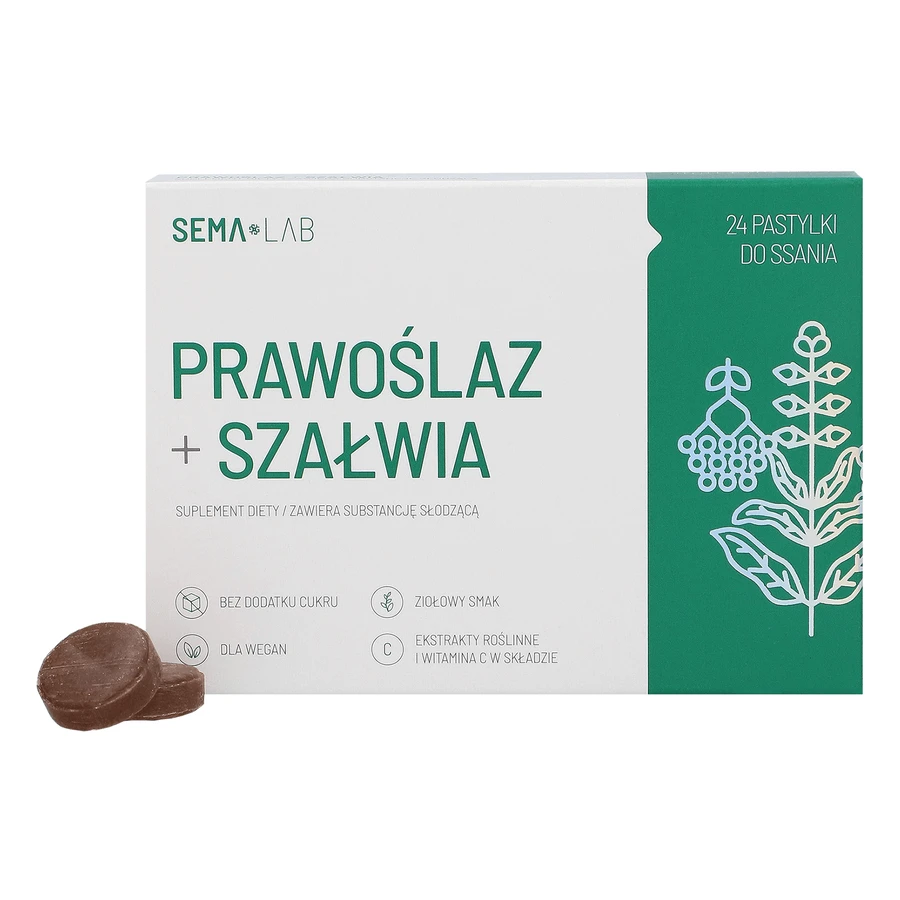 SEMA Lab Prawolaz + Shavia, 24 пастилки В УПАКОВКЕ: цены и характеристики
