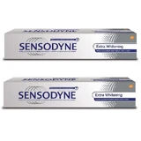 Sensodyne Экстра отбеливающая зубная паста Экстра отбеливающая Sensodyne, 100 мл + 100 мл, гск