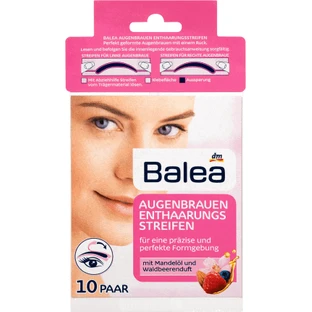 Пинцет для бровей Balea, 10 штук
