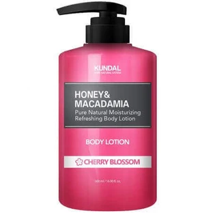 Лосьон для тела Pure Honey & Macadamia с ароматом цветущей вишни, 500 мл, Kundal