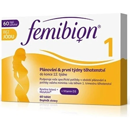 Фемибион 1 Планирование и первые недели беременности, 28 тбл 1×28 тбл, пищевая добавка: цены и характеристики