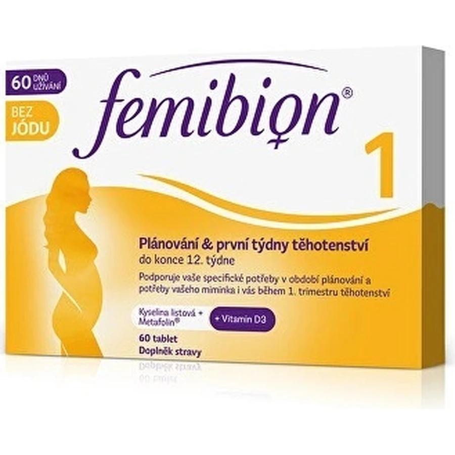 Фемибион 1 Планирование и первые недели беременности, 28 тбл 1×28 тбл, пищевая добавка: цены и характеристики