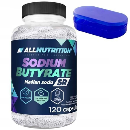 Allnutrition Бутират натрію SR, 120 капсул: ціни та характеристики
