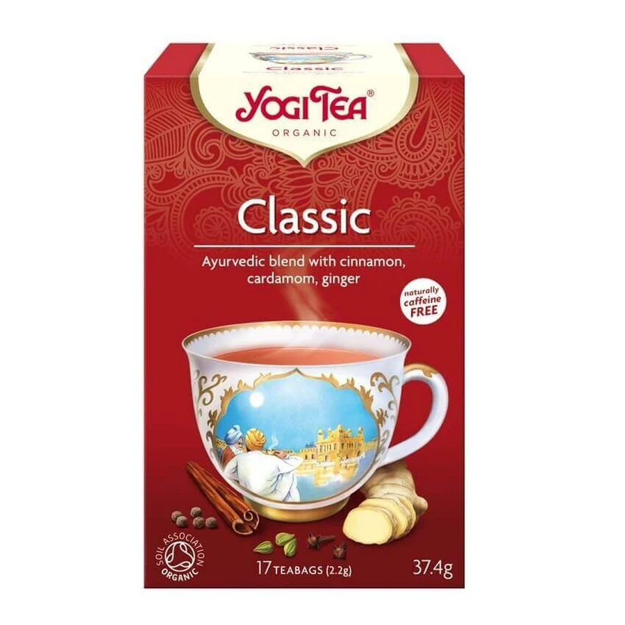 Класичний чай, 17 пакетиків, Yogi Tea: ціни та характеристики