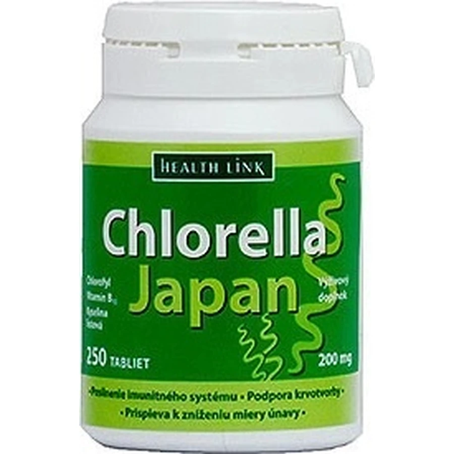 Health Link CHLORELLA JAPAN 1×250 tbl, хлорела: ціни та характеристики