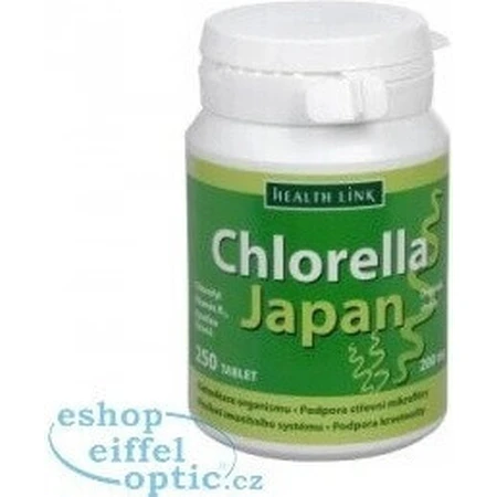 Health Link CHLORELLA JAPAN 1×250 tbl, хлорела: ціни та характеристики