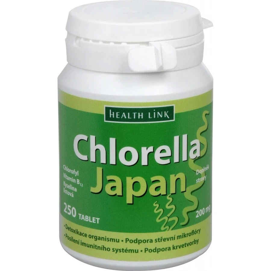 Health Link CHLORELLA JAPAN 1×250 tbl, хлорела: ціни та характеристики
