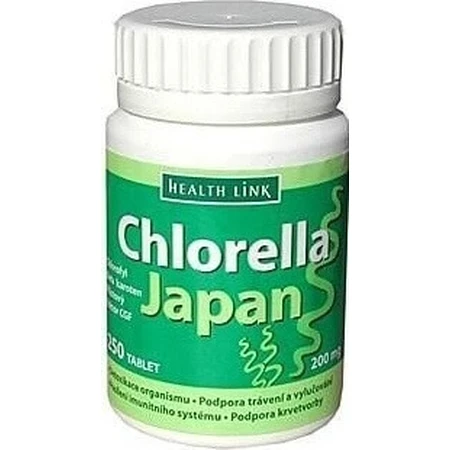 Health Link CHLORELLA JAPAN 1×250 tbl, хлорела: ціни та характеристики