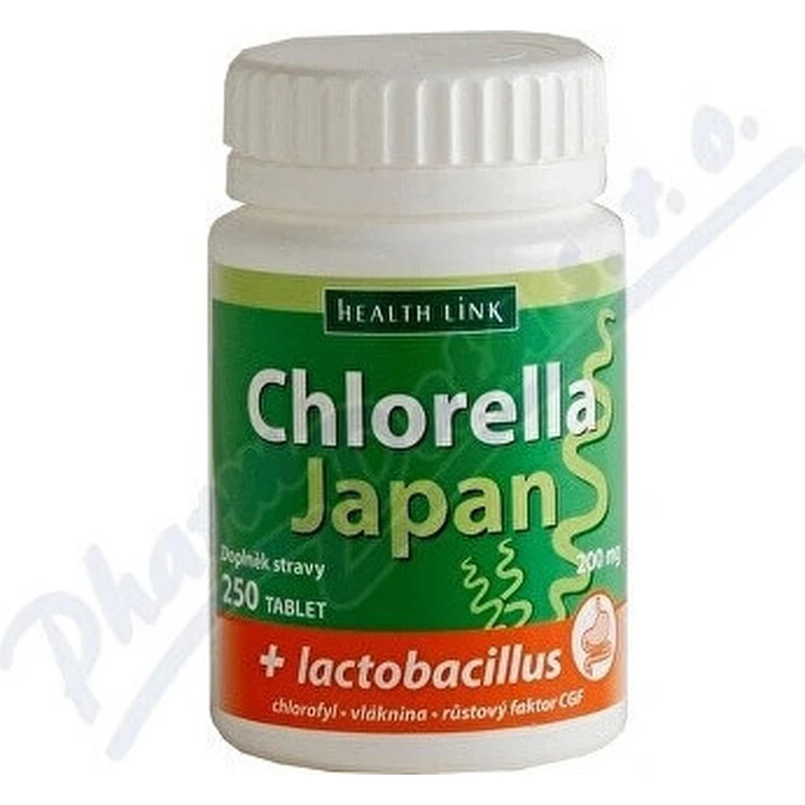 Health Link CHLORELLA JAPAN 1×250 tbl, хлорела: ціни та характеристики