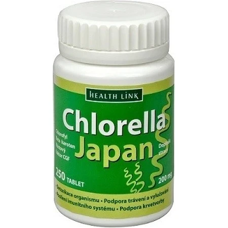 Health Link CHLORELLA JAPAN 1×250 tbl, хлорела: ціни та характеристики