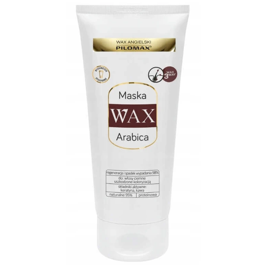 Віск англійський Pilomax Wax Arabica Регенеруюча воскова маска для темного воску, 200 мл: ціни та характеристики