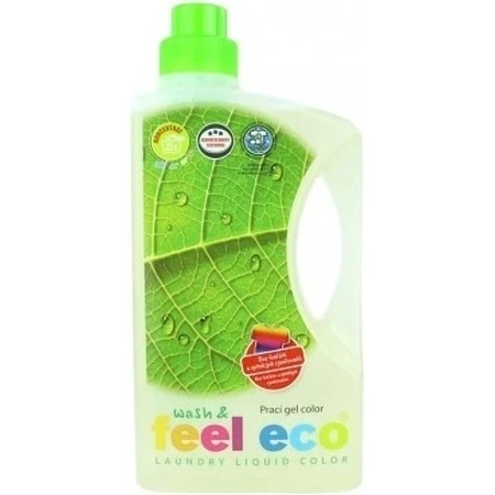 Гель для прання Feel Eco кольоровий 1×1500 мл, для кольорового відбілювання: ціни та характеристики