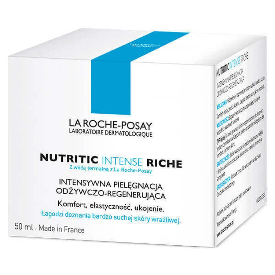 La Roche-Posay, Крем живильний Intense Riche, живильний і регенеруючий, для дуже сухої шкіри, 50 мл: ціни та характеристики