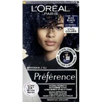 Набір стійкої фарби для волосся L'Oréal Paris Préférence Vivid Colors 1×1, відтінок Le Marais - Blue Black, 60+90+54 мл: ціни та характеристики