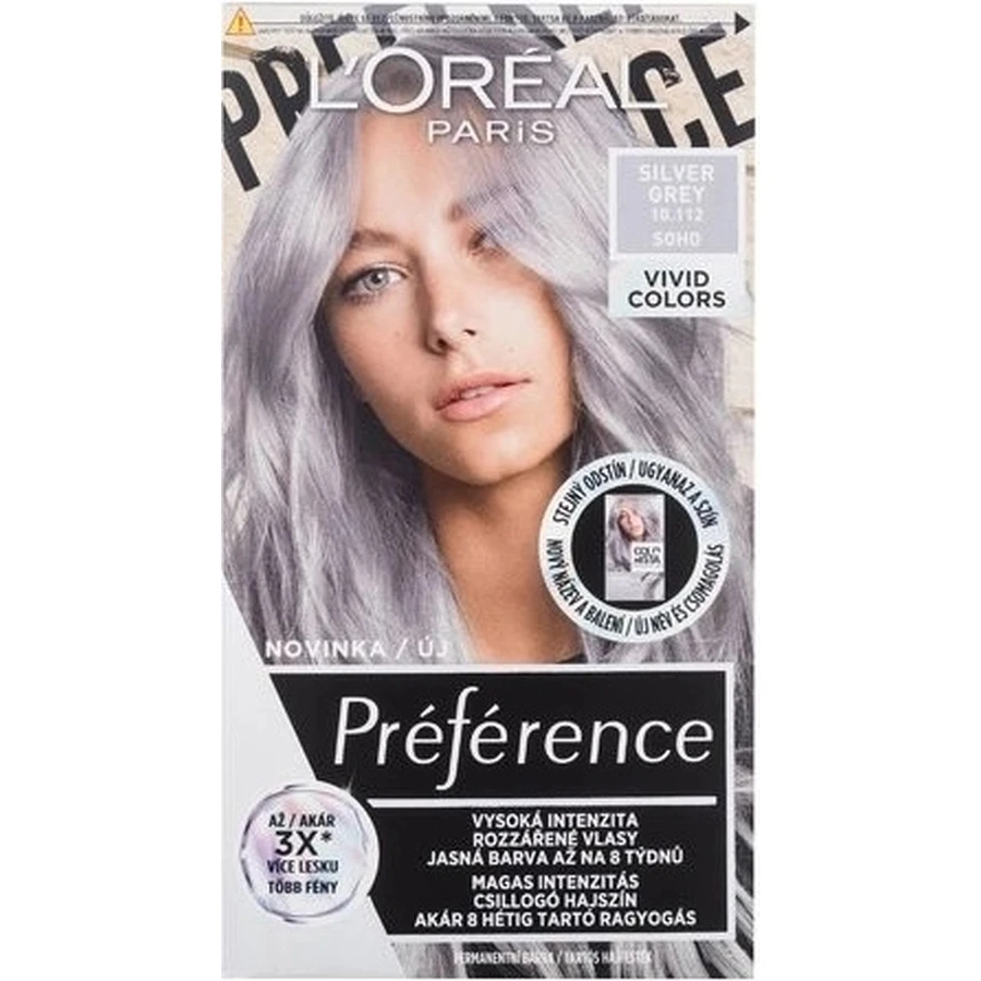 Набір стійкої фарби для волосся L'Oréal Paris Préférence Vivid Colors 1×1, відтінок Le Marais - Blue Black, 60+90+54 мл: ціни та характеристики