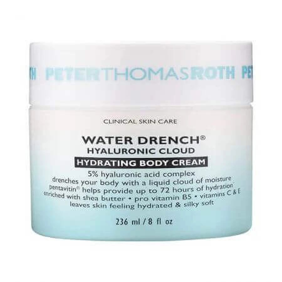Крем для тела Water Drench Hyaluronic Cloud, 236 мл, Peter Thomas Roth: цены и характеристики