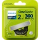 PHILIPS OneBlade Сменные ламы, 2 шт.