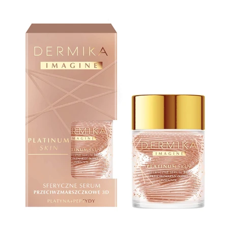 Dermika Imagine Platinum Skin, 3D сферическая сыворотка против морщин, 60 г: цены и характеристики