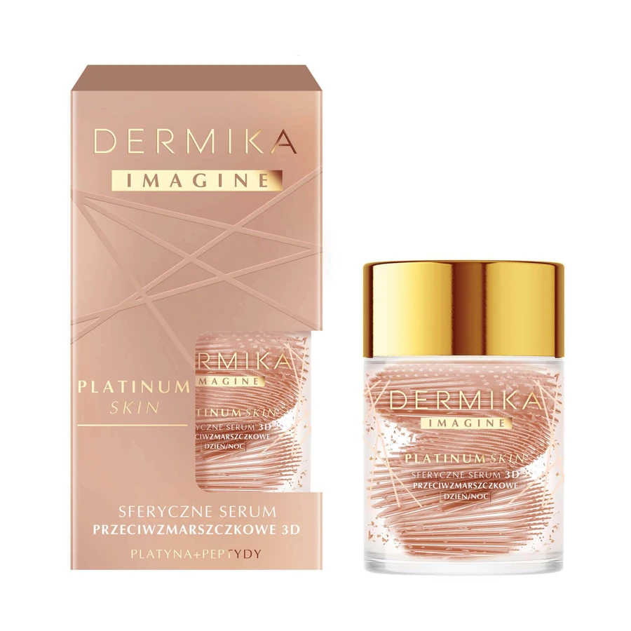 Dermika Imagine Platinum Skin, 3D сферическая сыворотка против морщин, 60 г: цены и характеристики