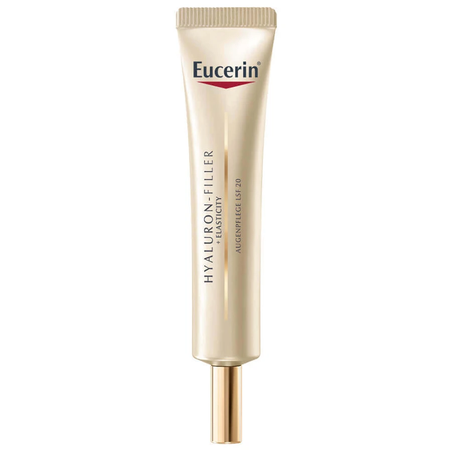 Eucerin Hyaluron Filler + Elasticity, укрепляющий крем для глаз против морщин, SPF 20, 15 мл: цены и характеристики