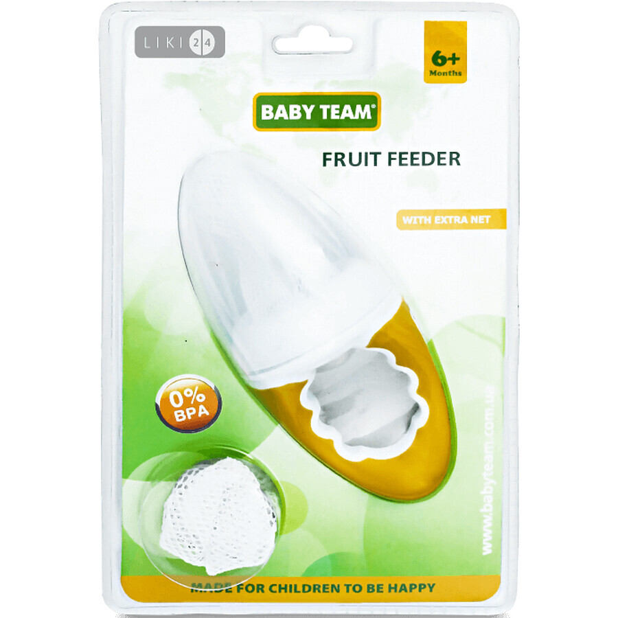 Фрут Фидер Baby Team Сеточка для прикорма +дополнительная сеточка 1 шт 6200: цены и характеристики
