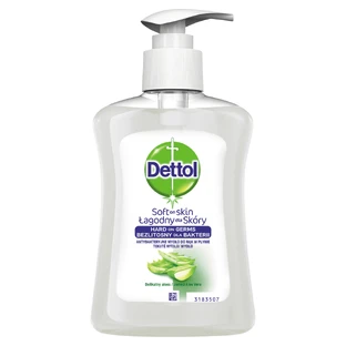 Dettol Антибактериальное жидкое мыло с алоэ вера и витамином Е, 250 мл