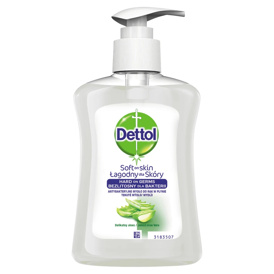 Dettol Антибактериальное жидкое мыло с алоэ вера и витамином Е, 250 мл: цены и характеристики