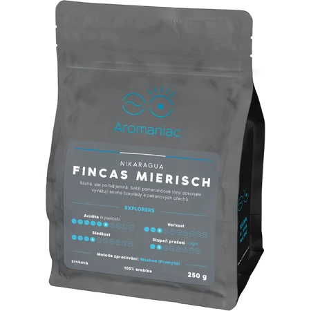Aromaniac Nicaragua Fincas Mierisch - бобы 250 г: цены и характеристики