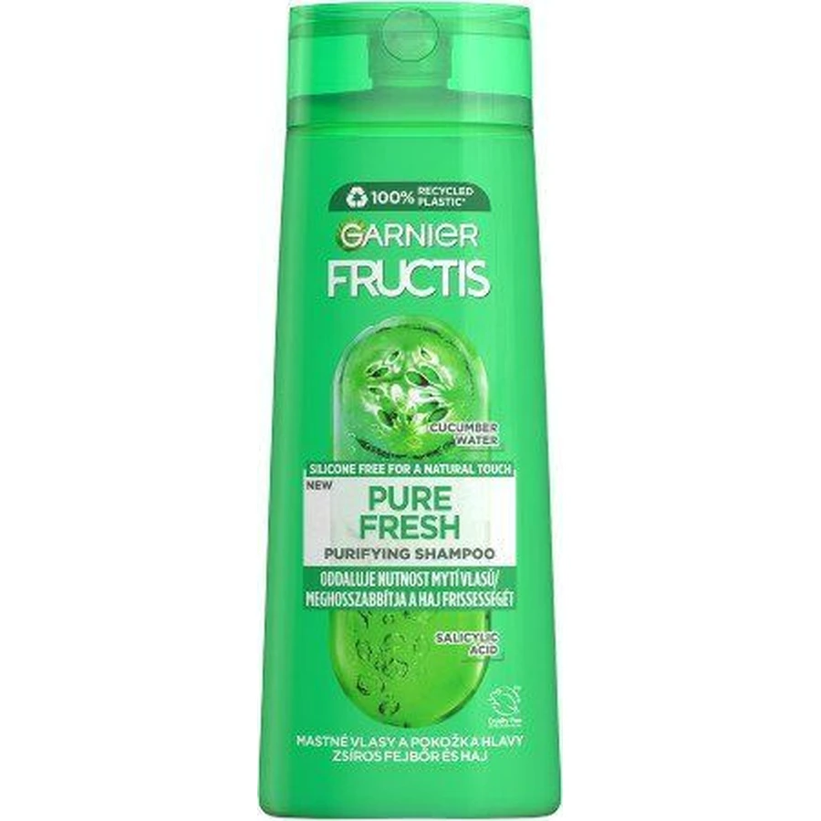 Garnier Fructis Pure Fresh ampón, 400 мл: цены и характеристики
