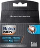 Змінні картриджі для гоління Balea MEN Revolution 5.1, 8 шт.