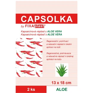 Fixaplast Capsolka капсаициновый пластырь 13х18см 2 шт