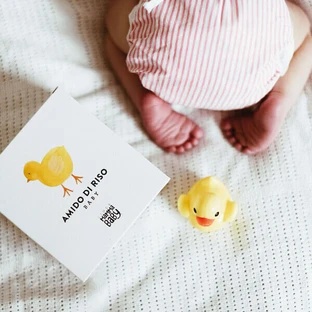 Linea MammaBaby Baby Clementino рисовий крохмаль, 5 х 30 г