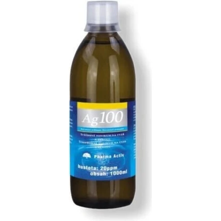 Фарма Актив Коллоидное серебро Ag100 1×1000 мл, 20 ppm, коллоидное серебро: цены и характеристики